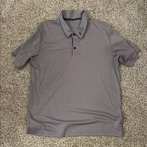 Men's Gray Polo Shirt